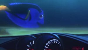 voix off avec une mémoire de poisson